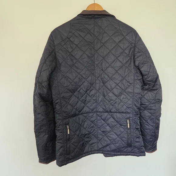 Barbour Jacket Beacon Sports Quilted Dept B Captain Phillips - Picture 15 of 16